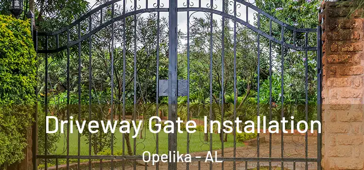 Driveway Gate Installation Opelika - AL