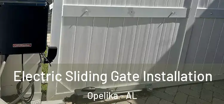 Electric Sliding Gate Installation Opelika - AL
