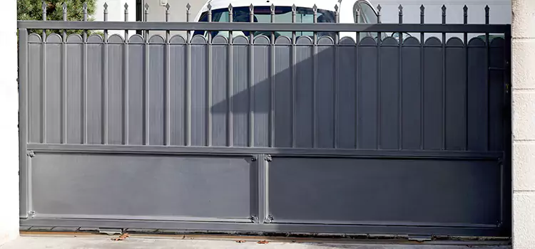 Metal Driveway Gate Installation Opelika