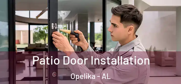 Patio Door Installation Opelika - AL